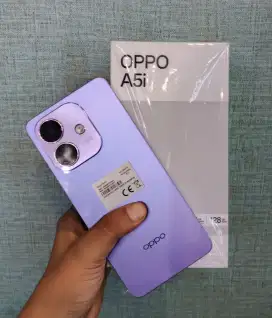Oppo A5i 4/128 Lengkap Fullset Mulus Nominus Ori Garansi On Juli 2026