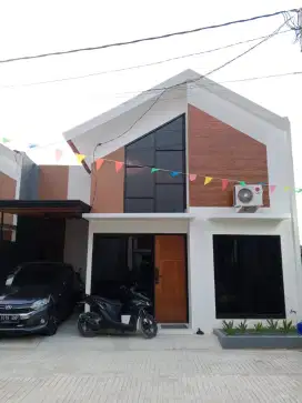 Rumah bebas banjir di depok
