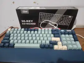 Mechanical keyboard royal kludge rk-96 forest blue. Free rexus mouse