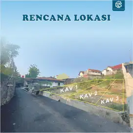 Tanah sampangan menoreh belakang Pasar Sampangan dekat Unwahas