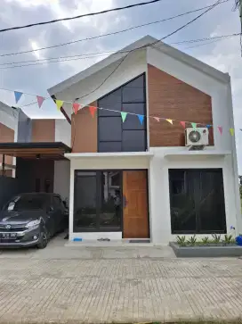 Rumah murah bebas banjir di kota Depok