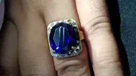 Batu Cincin King Blue Safir