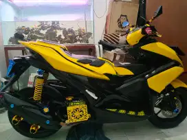 Aerox Kuning Modifikasi