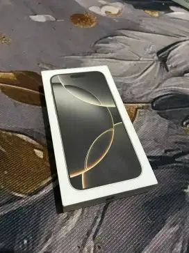 IPhone 16 pro max 256 gb ibox baru/segel box new, natural titanium