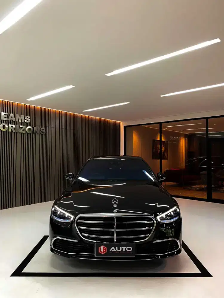 Mercedes Benz S450 2022 Hitam S450L AT Mercy B1288UD Km12rb Nik 2021
