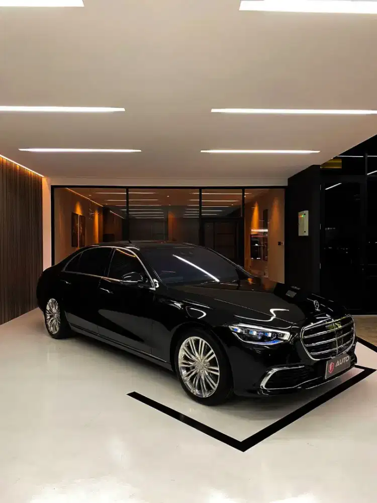 Mercedes Benz S450 2022 Hitam S450L AT Mercy B1288UD Km12rb Nik 2021