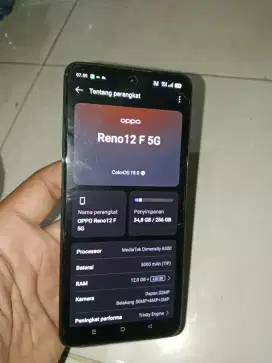 Oppo reno 12f 5g ram 12/256