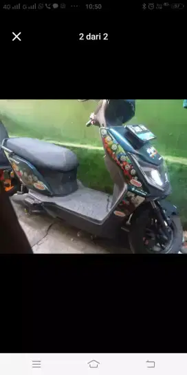 Motor Listrik United MX1200 kondisi normal  lengkap STNK BPKB pajak on