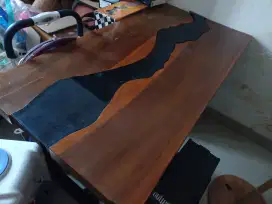Meja Trembesi Tebal Bagus