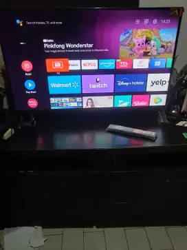 TV LED TCL 32A9 Android TV FULL HD Digital DVBT2 No Minus Garansi ON