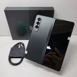 SAMSUNG GALAXY Z FOLD 3 5G PHANTOM GREEN 12/256 FULLSET SEIN NO MINUS