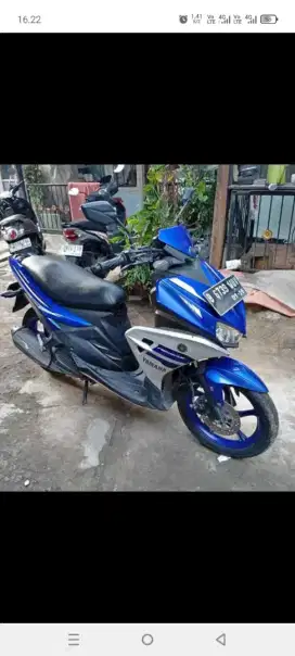 Aerox 125cc injeksi body mesin orsinil