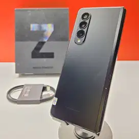 FULLSET Samsung Galaxy Z FOLD 3 5G 12/512GB Black NO MINUS 100% RESMI