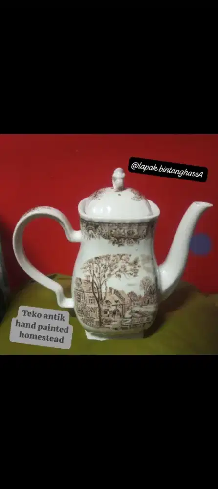teko keramik hand painted