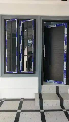 Partisi Aluminium, pintu aluminium, jendela alumunium, dll.