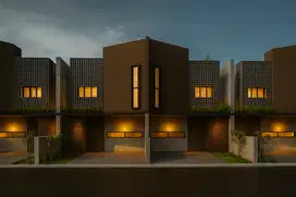 Urban Industrial Modern + Kolam Renang; di Gentan, Koridor Jogja Utara