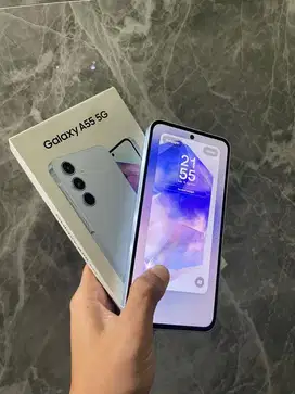 samsung a55 5G 12/256 iceblue like new