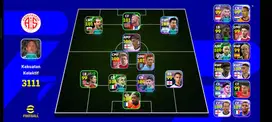 Dijual Cepat Akun EFootball Pes Mobile bu