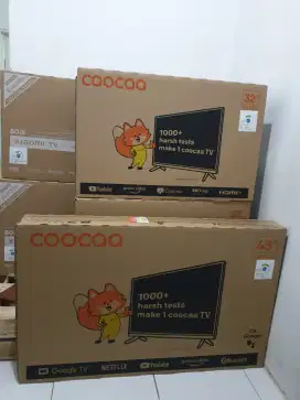 COOCAA GoogleTV digital 43 inch. Baru, bisa COD + Setting
