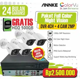Promo Paket pemasangan Cctv bergaransi