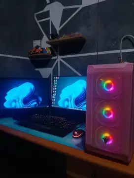 PC Gaming Fullset 2 Monitor | Gen 10f | VGA GTX 1650 Super | Ram 32GB