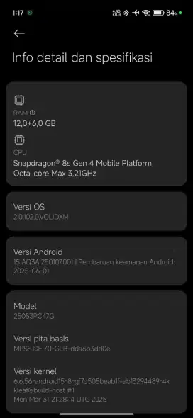 POCO F7 12/512GB WHITE