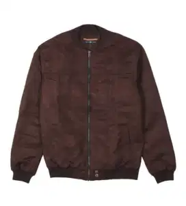 Jaket Bomber Suede Autivfixin