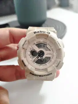 Casio Baby-G BA-110CF-7ADR Original – Sporty Ana-Digi White (100M WR):