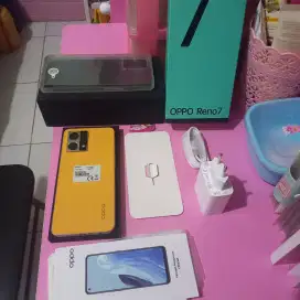 Oppo Reno 7 8/256 GB BNOB Barang Baru Stock Lama Garansi Resmi