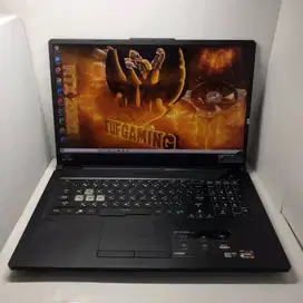 RARE! LAPTOP GAMING 17 INCH ASUS TUF A17 RYZEN 7 GTX 1650 8/128/1000 S