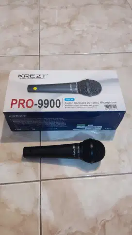 MIC KREZT 9900 PRO ORIGINAL 100% WARNA HITAM