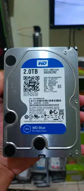 WD Blue 2 TB Original Ex Garansi Resmi