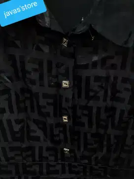 Auth fendi mini dress monogram
