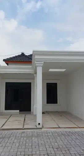 RUMAH DESIGN GEDUNG PUTIH LOKASI STRATEGIS DI KATAPANG