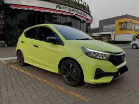 HONDA NEW BRIO RS 1.2 CVT AT MATIC 2023 KUNING