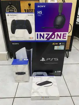 PS5 Slim Digital Edition 1TB + Accessories