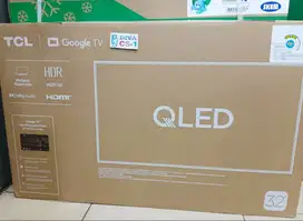 New TV QLED TCL 32V5C Google Android TV FullHD DolbyAudio Digital