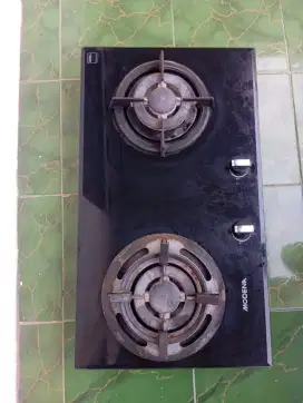 Kompor tanam modena 2 tungku tipe BH 1725 LA