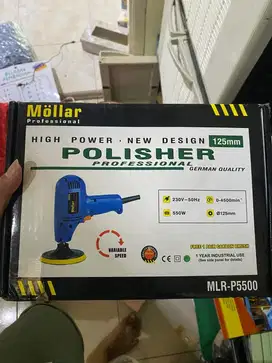 Mesin poles mobil motor merk poliser