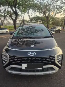 Hyundai Stargazer prime matic 2022 hitam record beli dari baru
