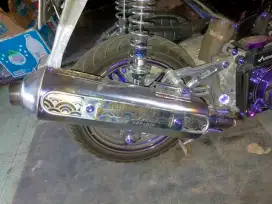 Knalpot arm v2 Luster sarteng inlet 45