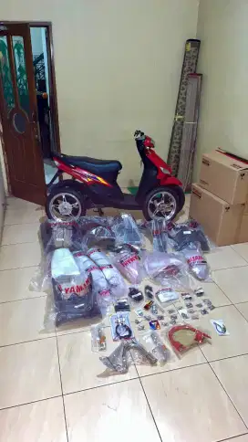Mio sporty 2006 full restorasi luar dalam
