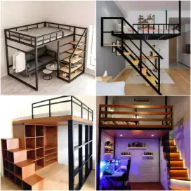 Cafe Resto  Pagar Canopy Tangga Balkon