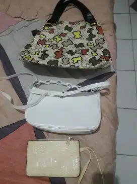 tas wanita ada 3 borongan murah