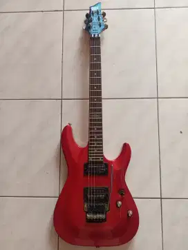 Gitar merk SGR C1 FR by schecter asli original MIC