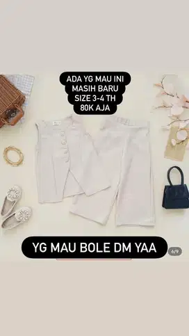 baju anak perempuan 2-3 tahun