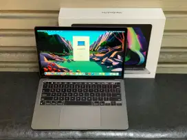 MacBook Pro 13 inci 2022 M2 8gb 256gb iBox Mulus Like New Fullset ORI