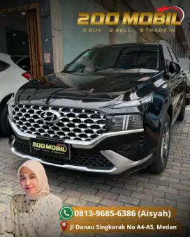 Hyundai Santa fe G 2.5 A/T 2021, Warna Hitam