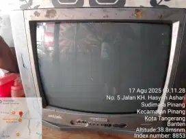 Jual tv tabung merek Sharp dan yg Laen merk biasa