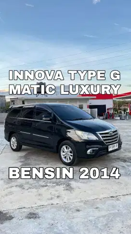 INNOVA TYPE G MATIC LUXURY  BENSIN 2014